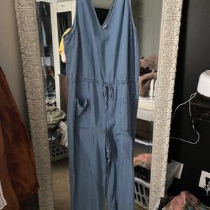 Chambray Jumpsuit